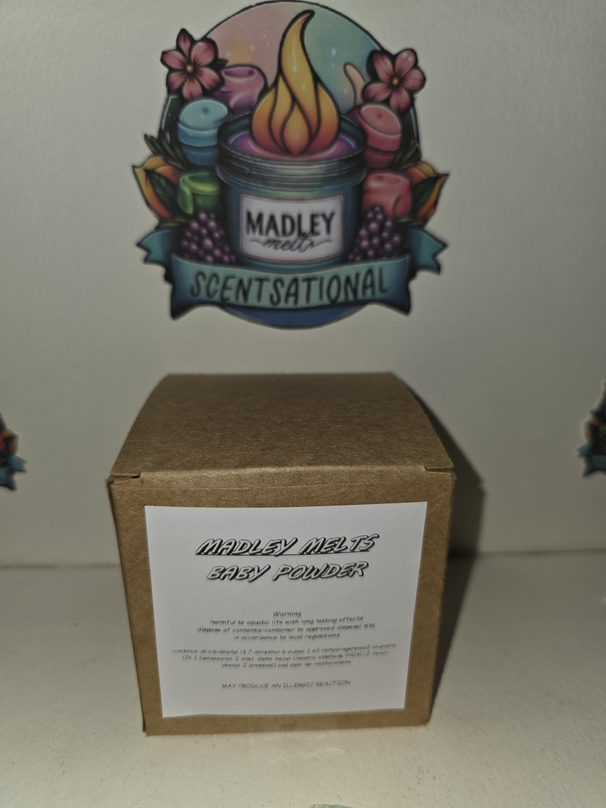 Baby Powder 8oz Candle