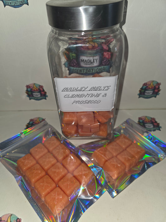 Prosecco and Clementine Wax Melts