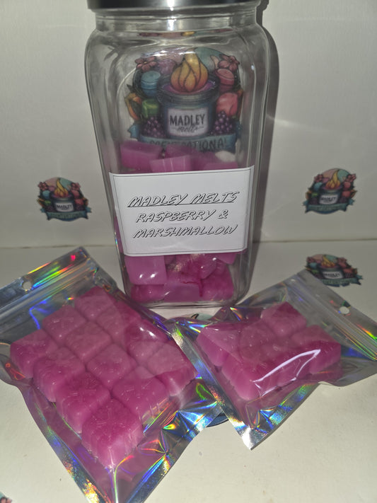 Raspberry and Marshmallow Wax Melts